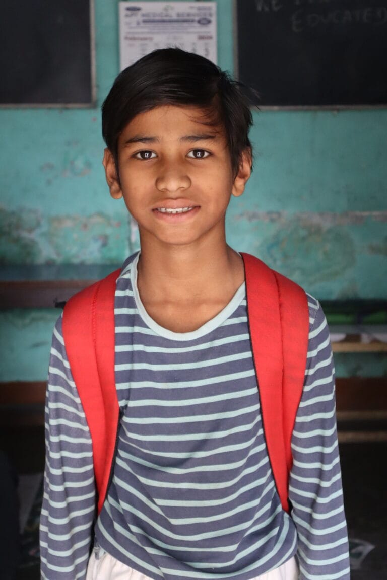 A student of Tangra CLC Project