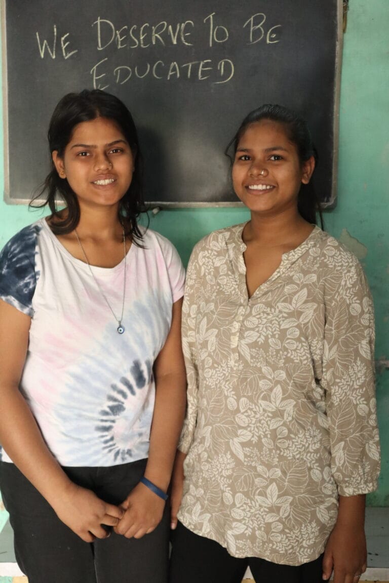 Some enthusiastic students from Senior classes